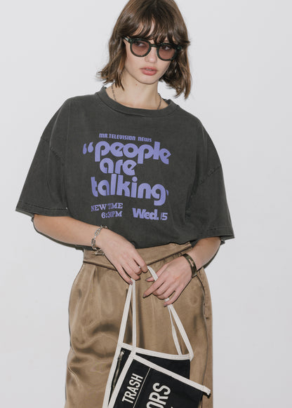 TV NEWS TEE