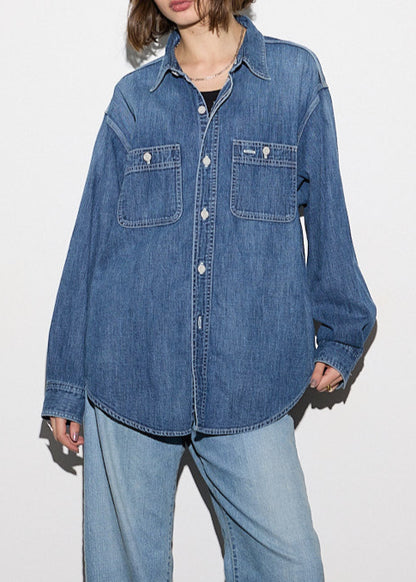 TRIPLE STITCH DENIM SHIRT