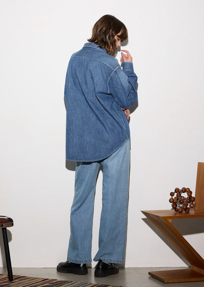 TRIPLE STITCH DENIM SHIRT