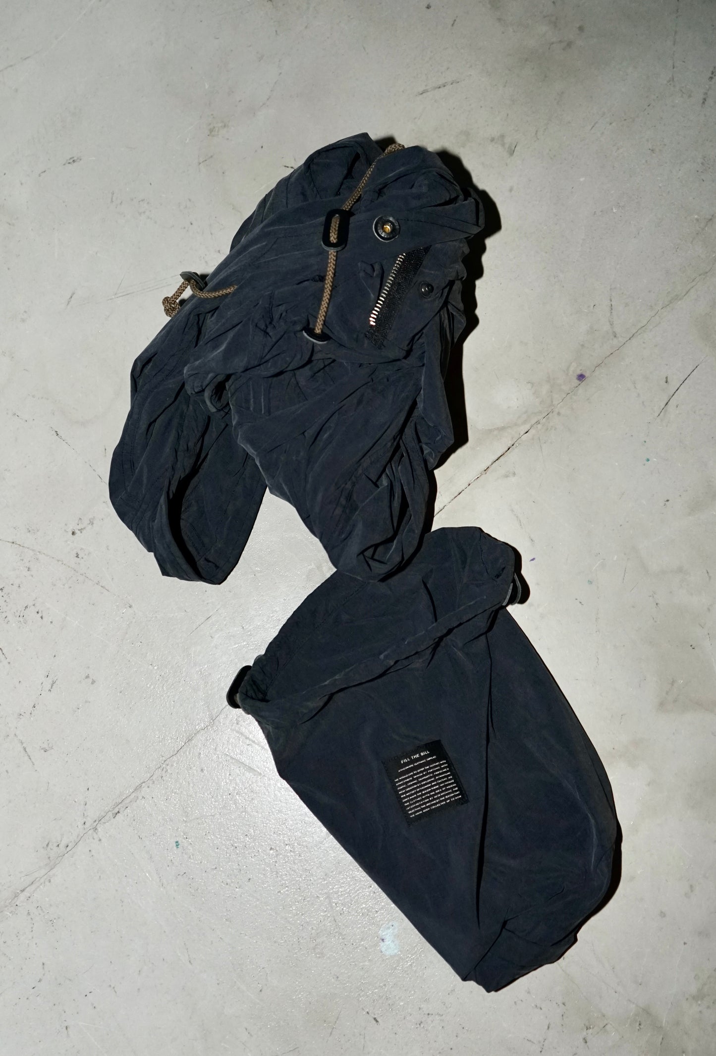 NYLON RIP FISHTAIL PARKA