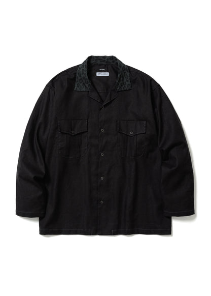 OPEN COLLAR SHIRT