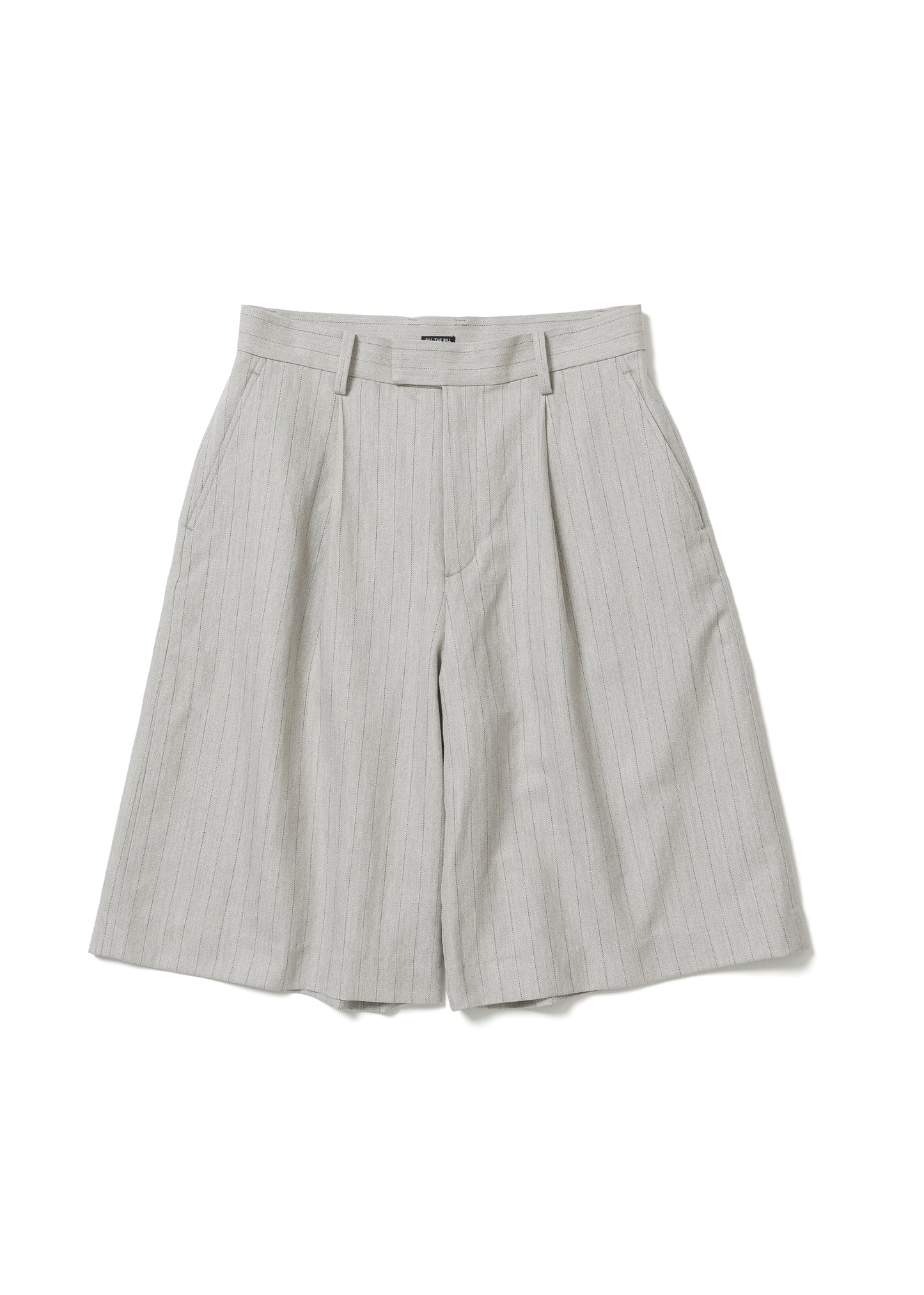 STRIPE WIDE HARF TROUSERS