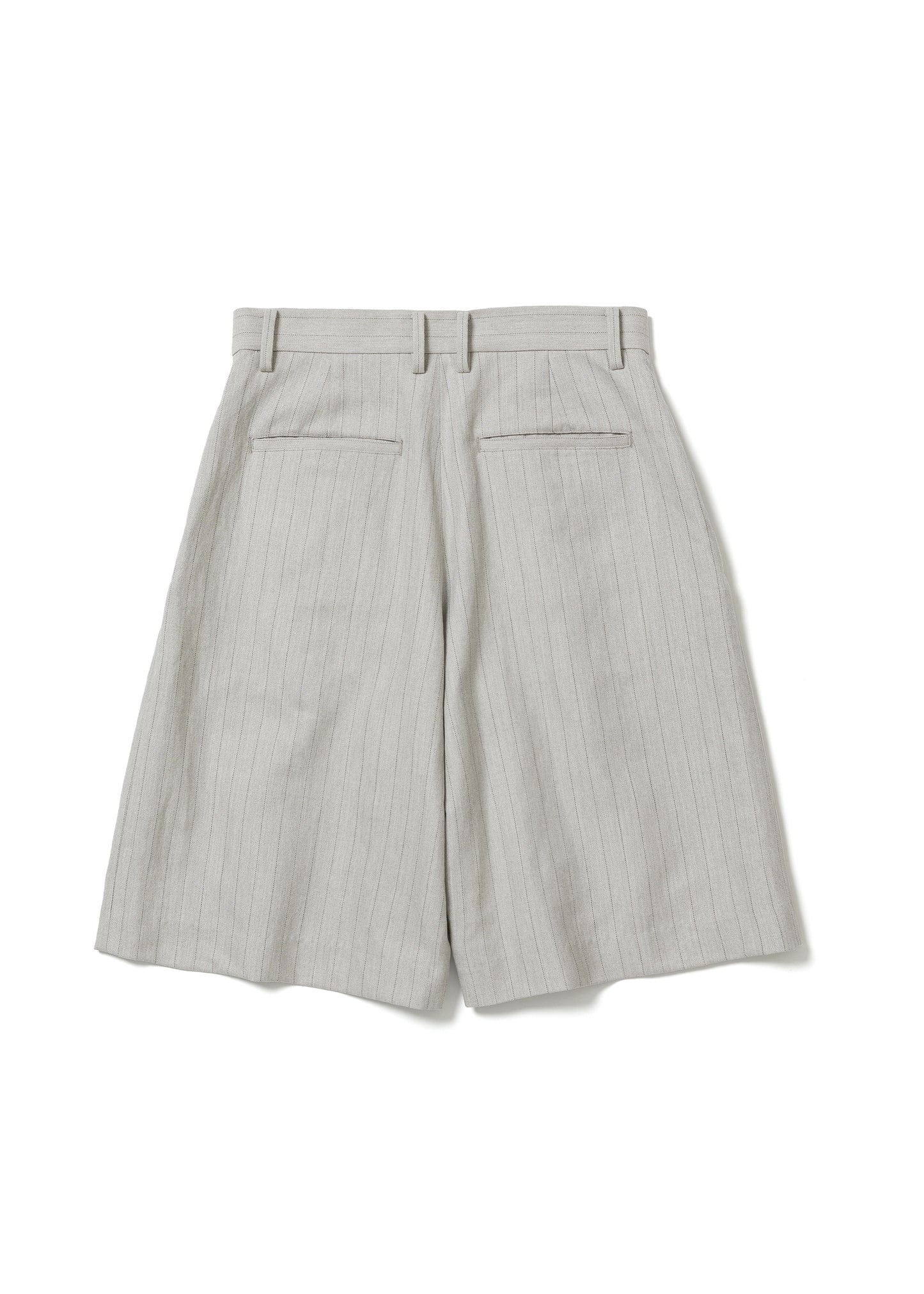 STRIPE WIDE HARF TROUSERS