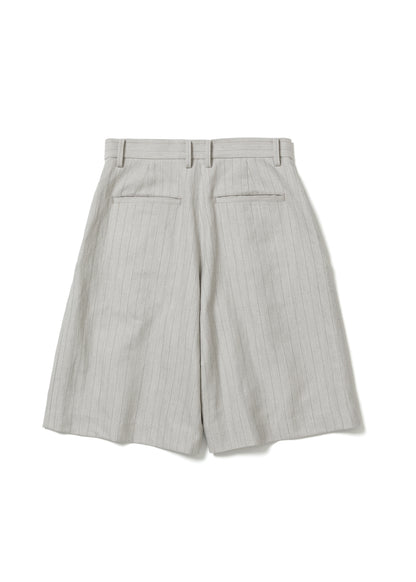 STRIPE WIDE HARF TROUSERS