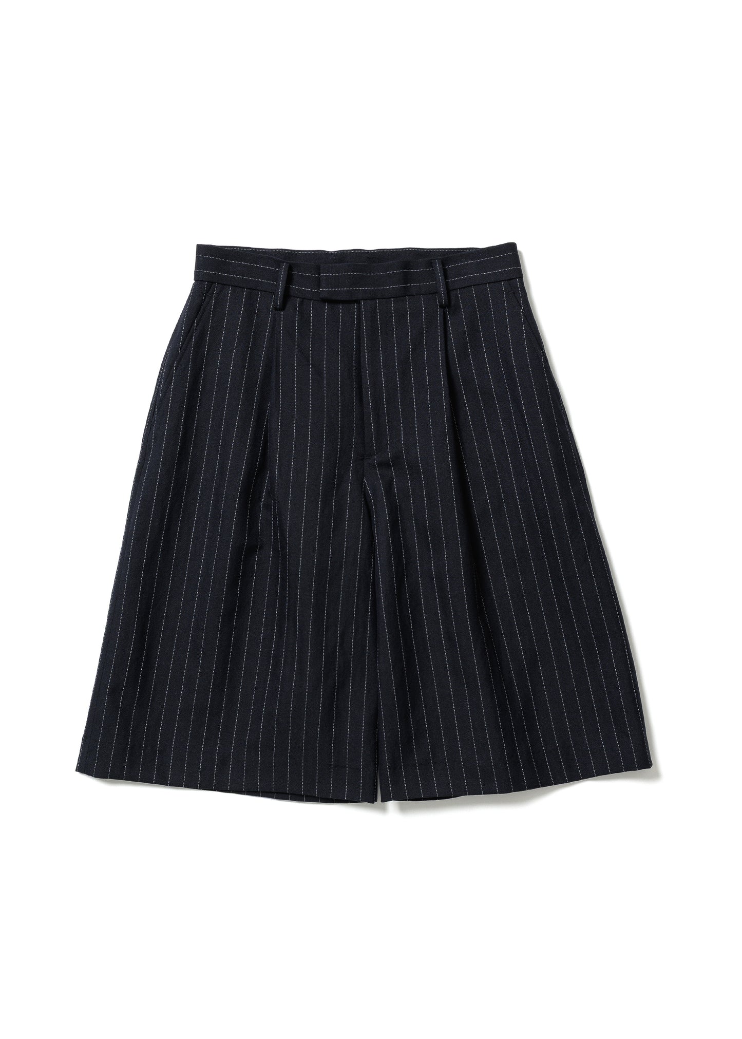 STRIPE WIDE HARF TROUSERS