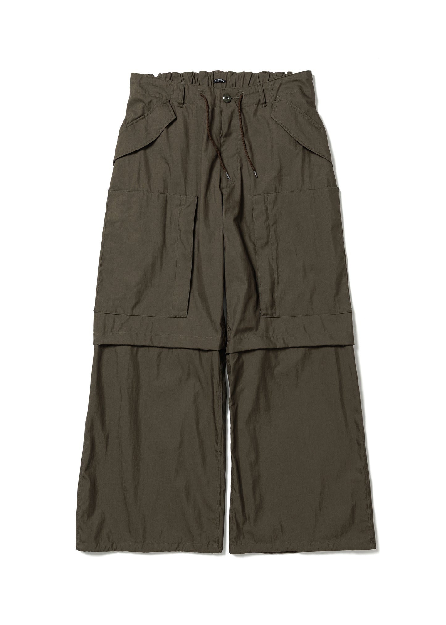 MILITARY SUPER WIDE TROUSER