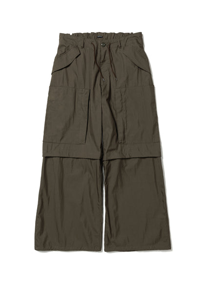 MILITARY SUPER WIDE TROUSER