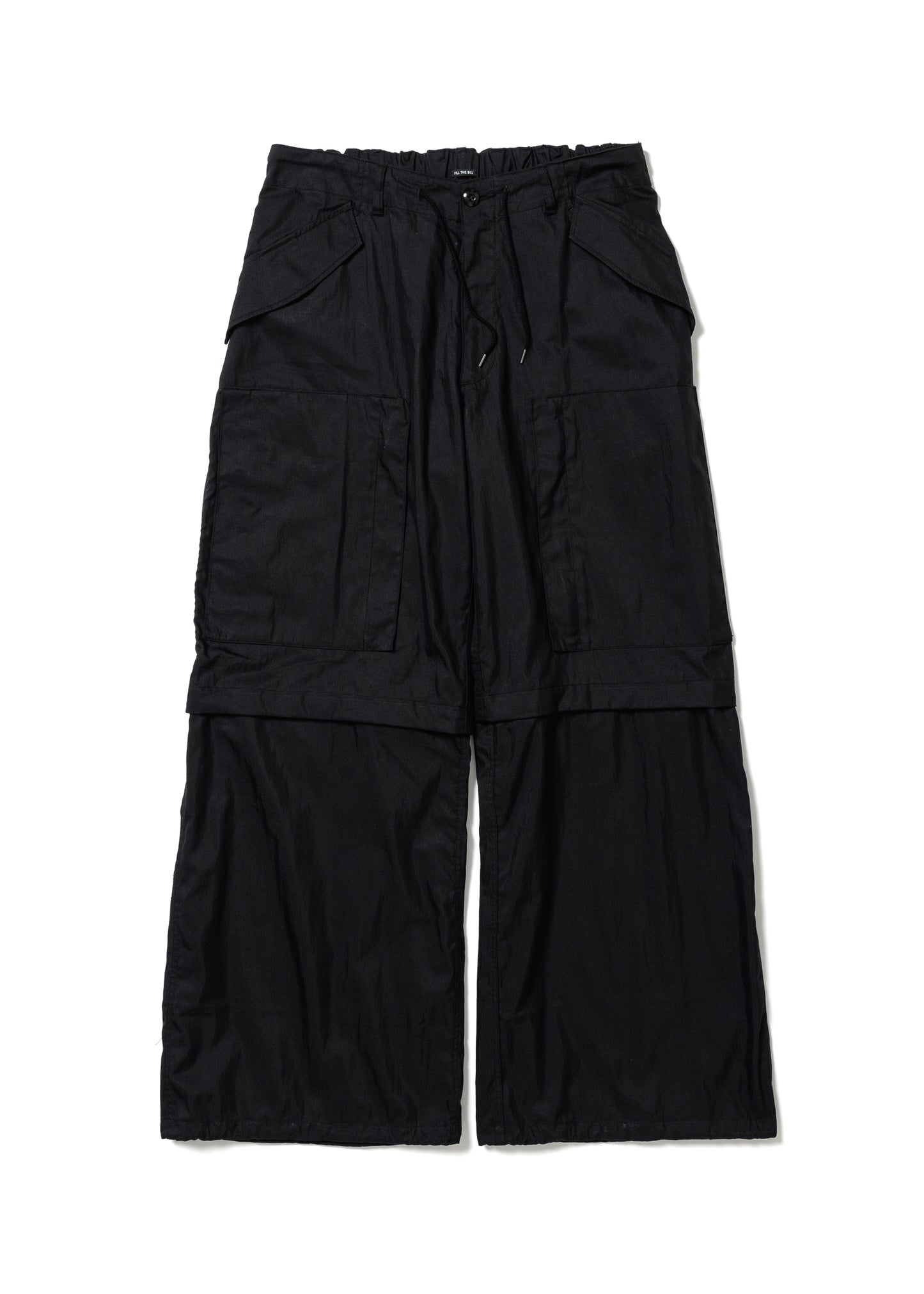 MILITARY SUPER WIDE TROUSER