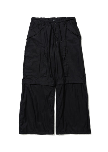 MILITARY SUPER WIDE TROUSER