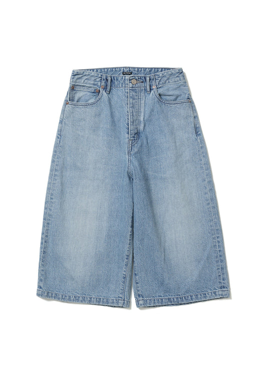 LOOSE HARF DENIM PANTS