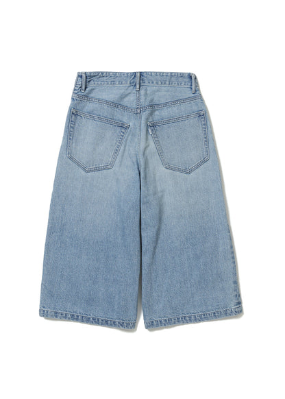 LOOSE HARF DENIM PANTS