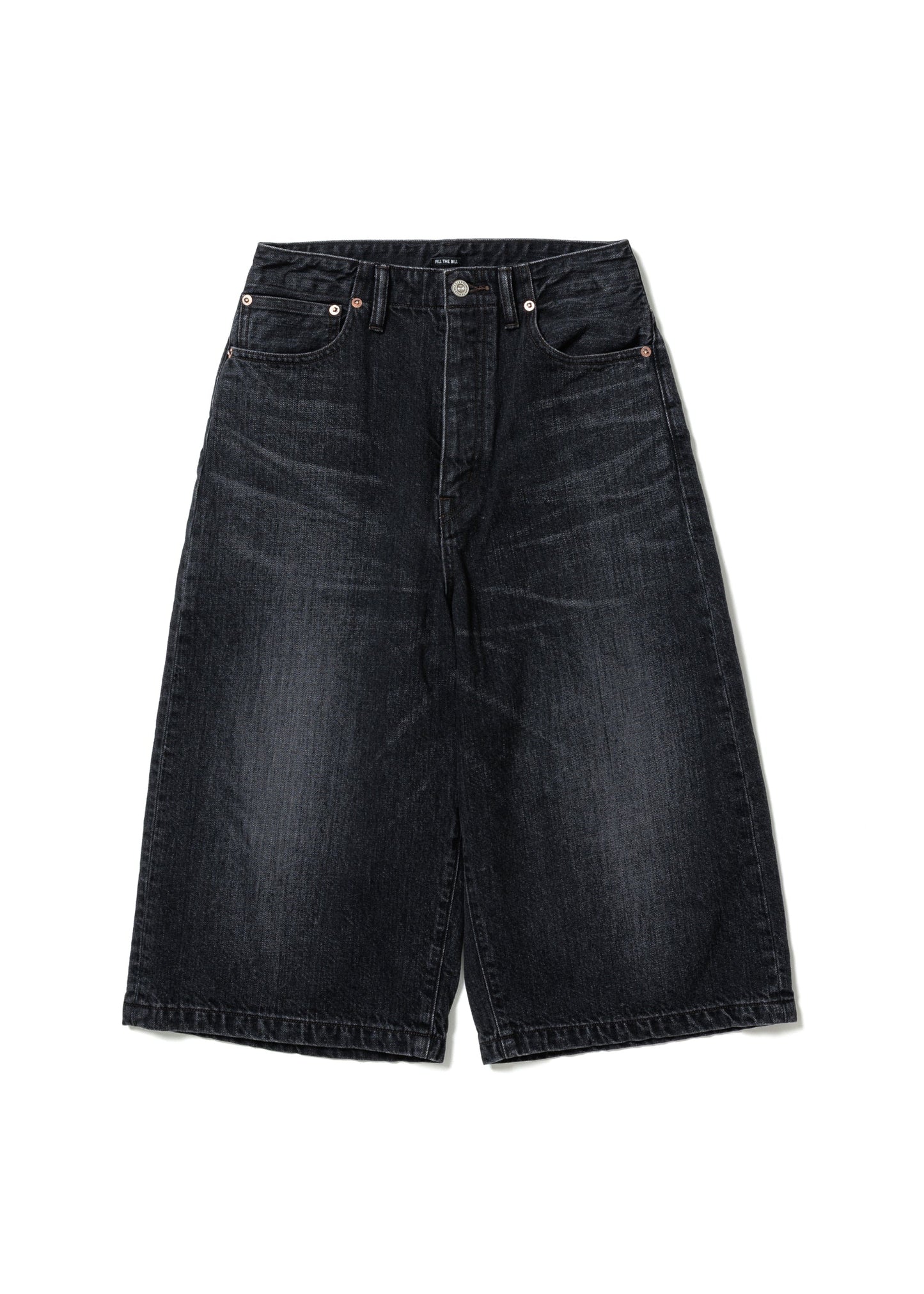 LOOSE HARF DENIM PANTS
