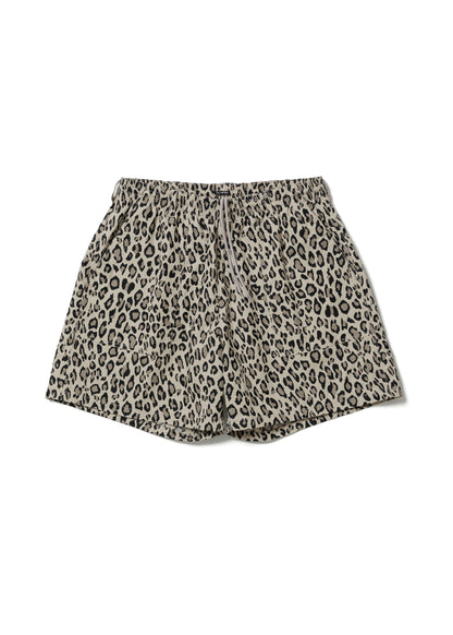 LEOPARD EASY BAKER SHORTS