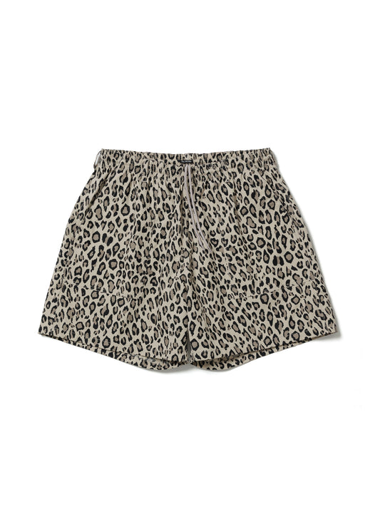 LEOPARD EASY BAKER SHORTS