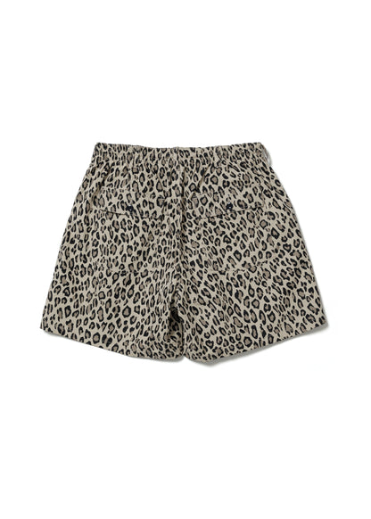 LEOPARD EASY BAKER SHORTS