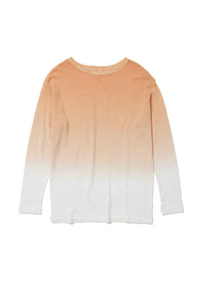 GRADATION MESH LONG TEE