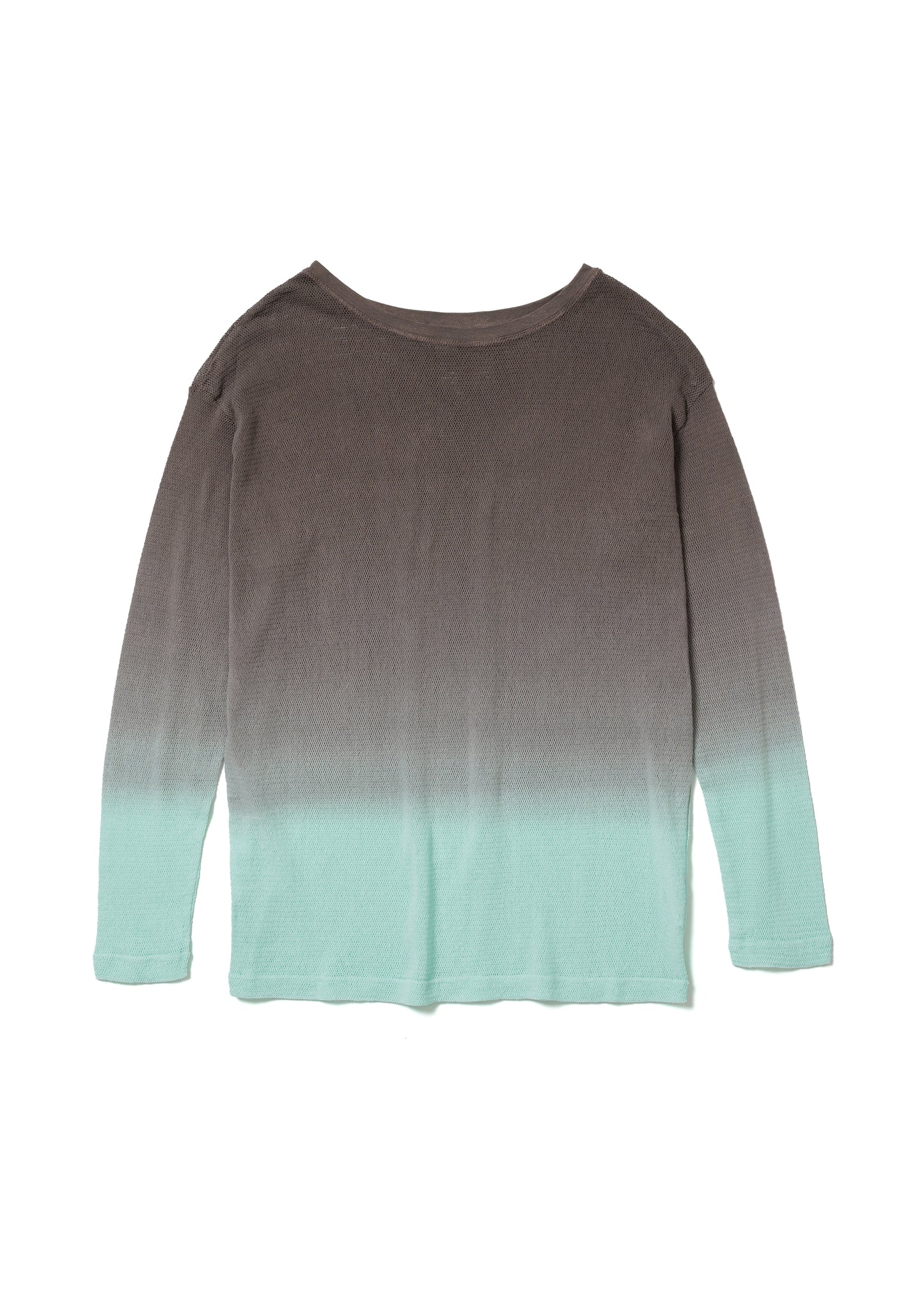 GRADATION MESH LONG TEE