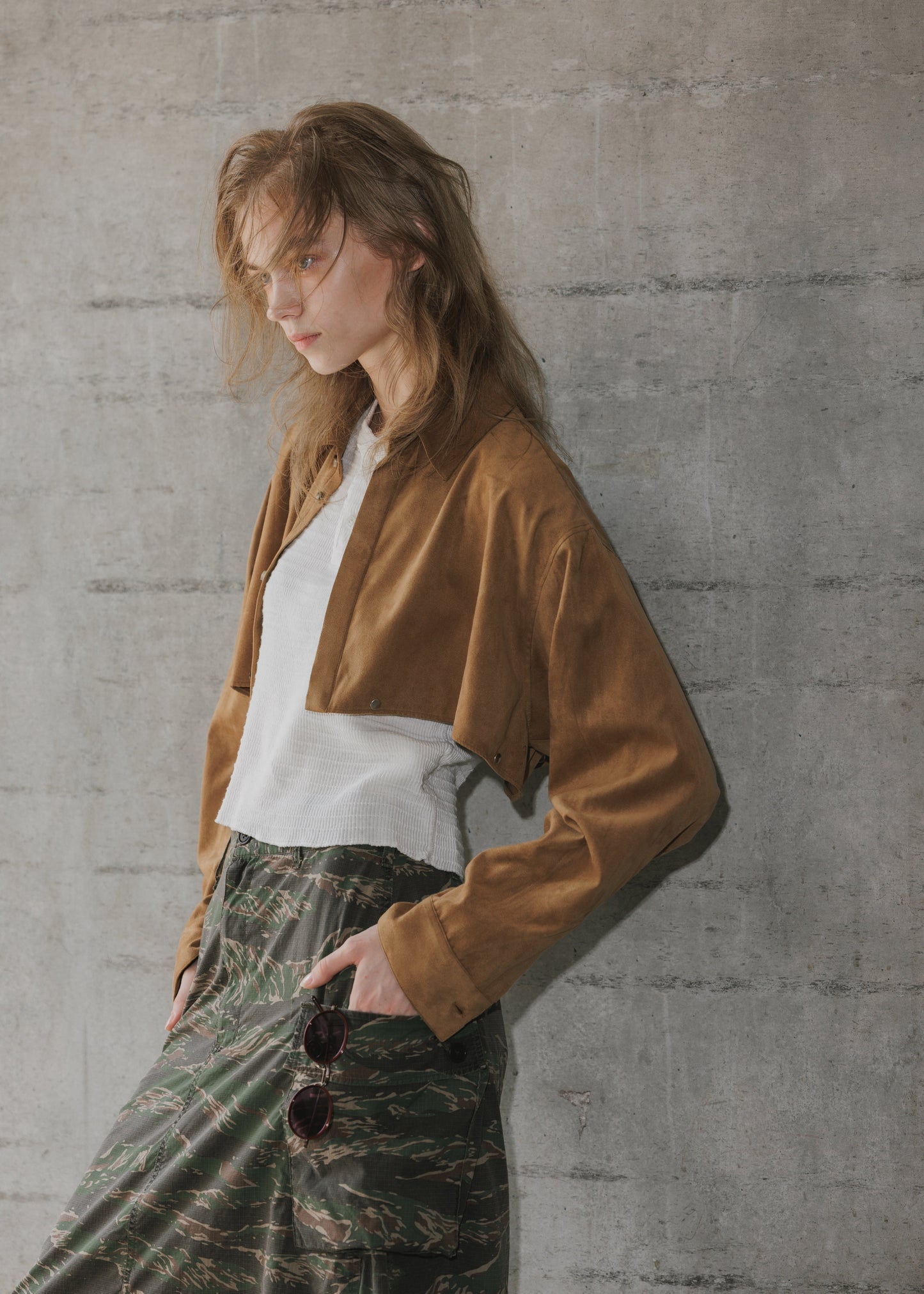 SUEDE WELDER SHIRT
