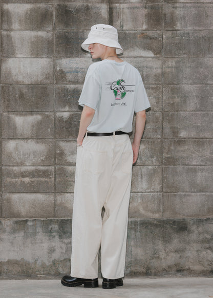 5POSKET WIDE JEANS