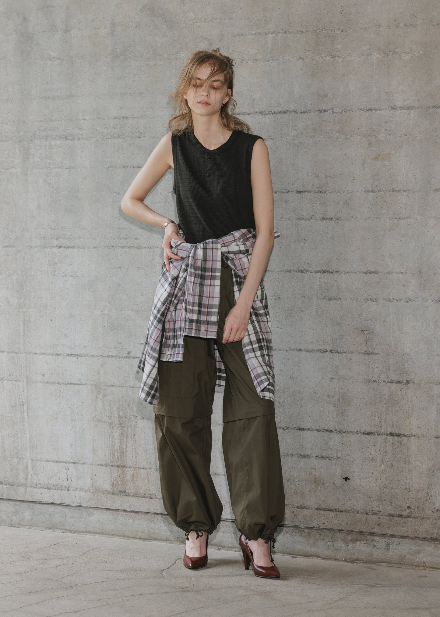 MILITARY SUPER WIDE TROUSER