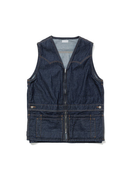 DENIM APRON VEST