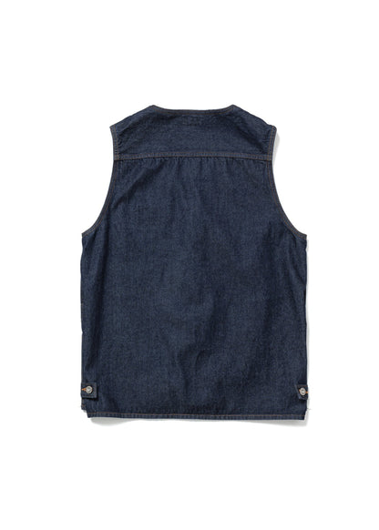 DENIM APRON VEST