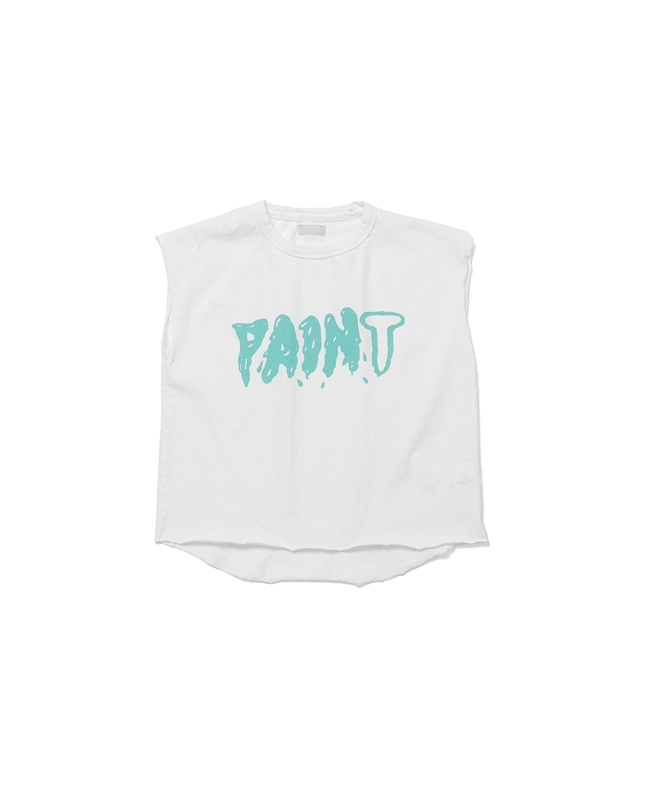 NO SLEEVE PAINT TEE