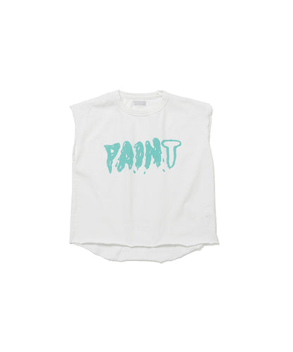 NO SLEEVE PAINT TEE