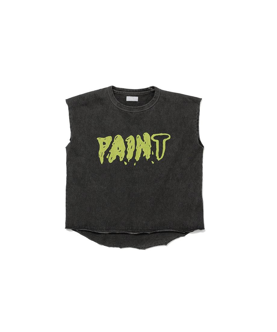 NO SLEEVE PAINT TEE