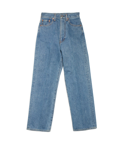 812 HIGH WAIST STRAGHT DENIM SLACKS