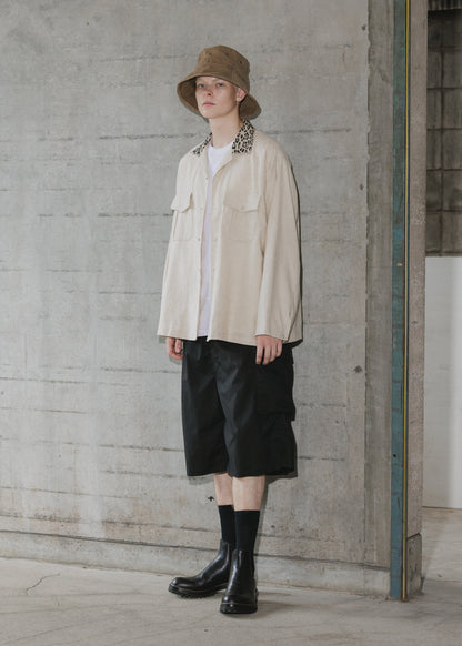 OPEN COLLAR SHIRT