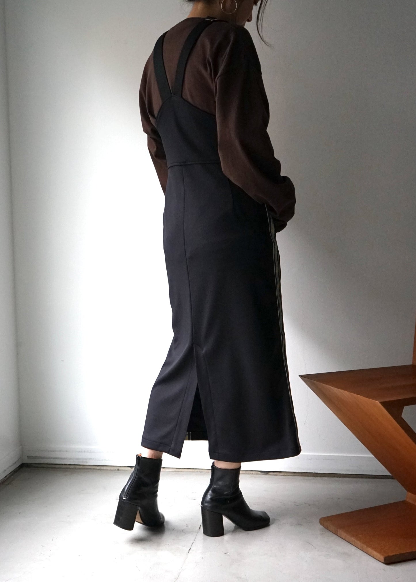 LINE JERSEY JUMP SKIRT