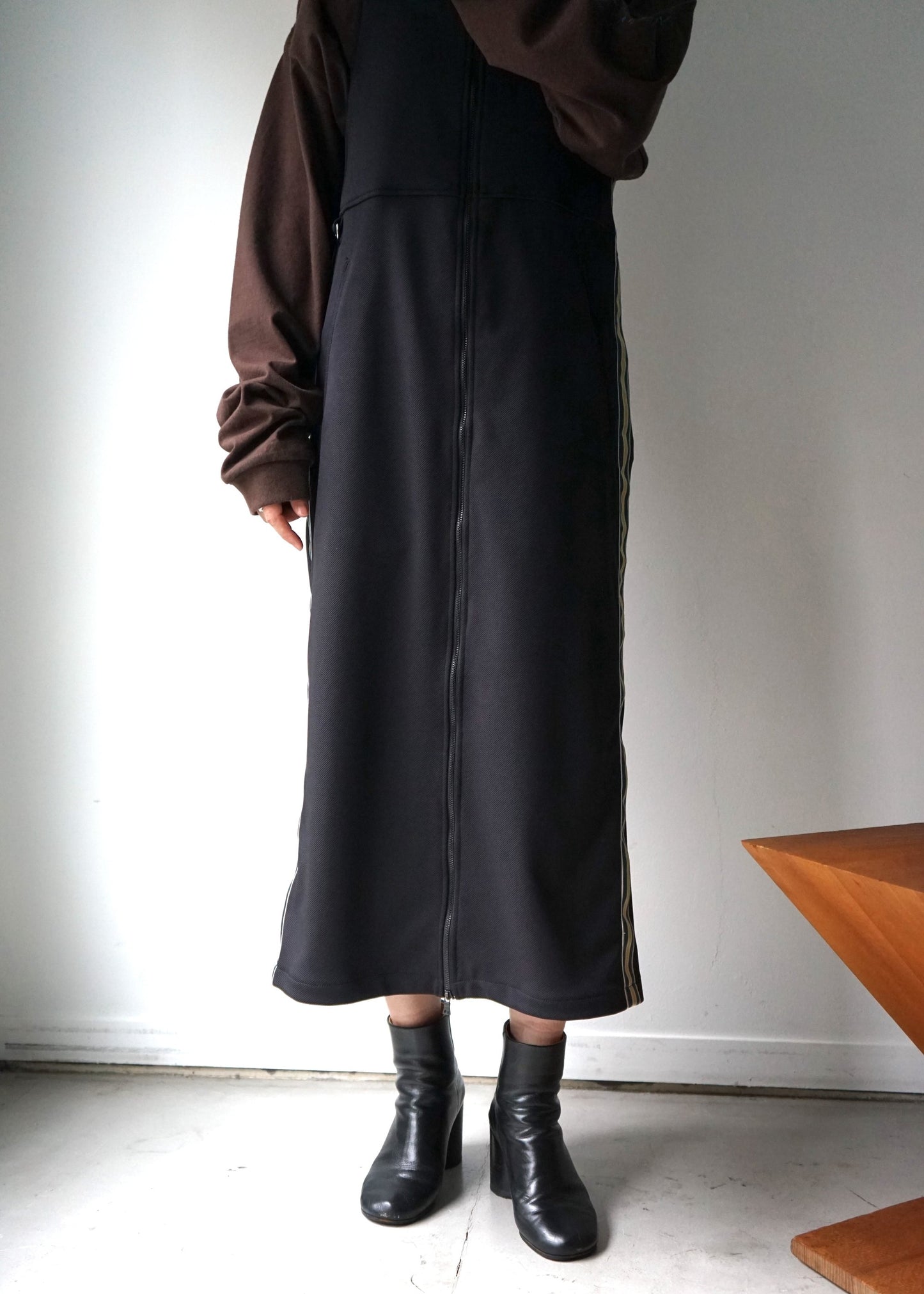 LINE JERSEY JUMP SKIRT