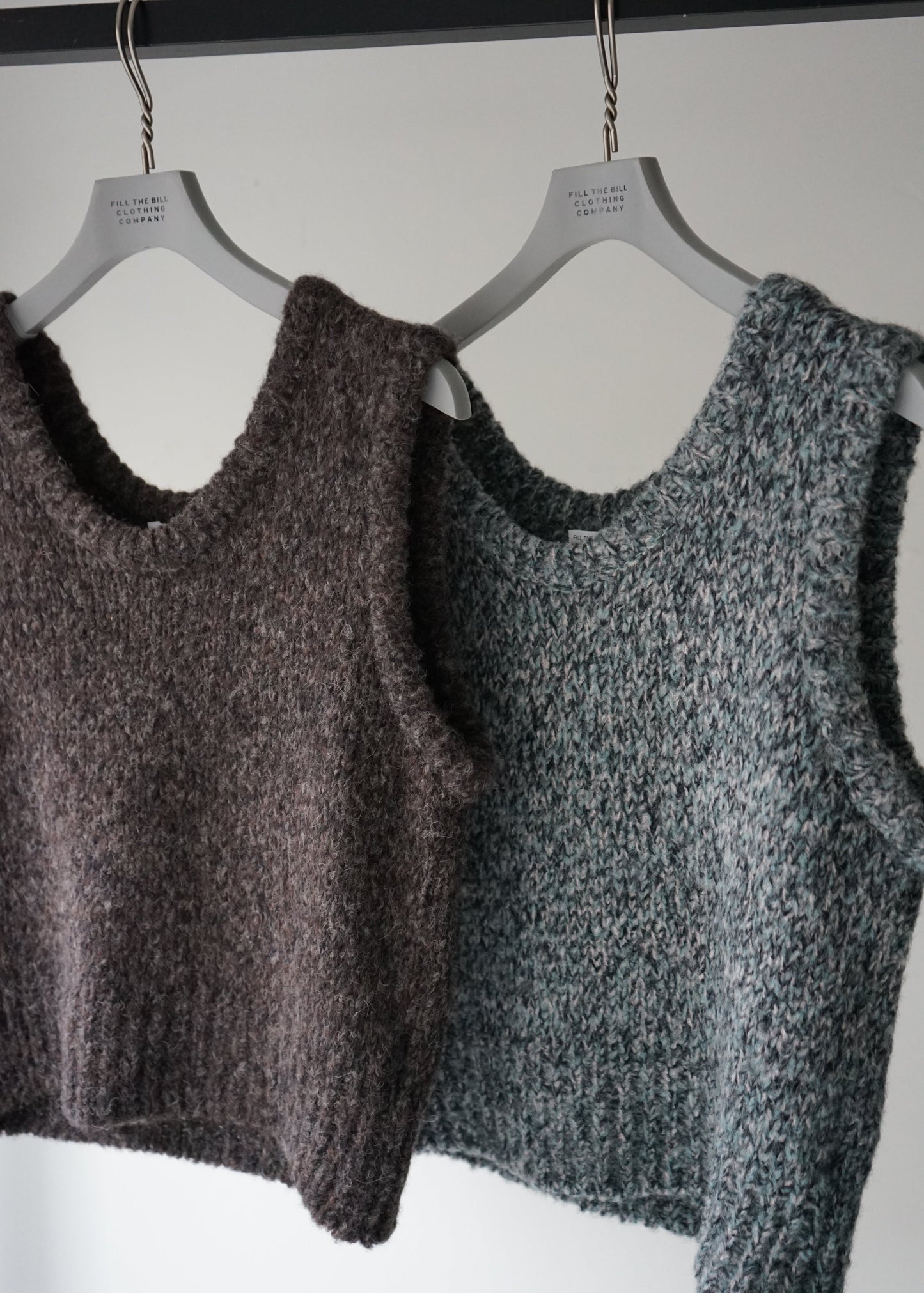 ALPACA KNIT TANK VEST