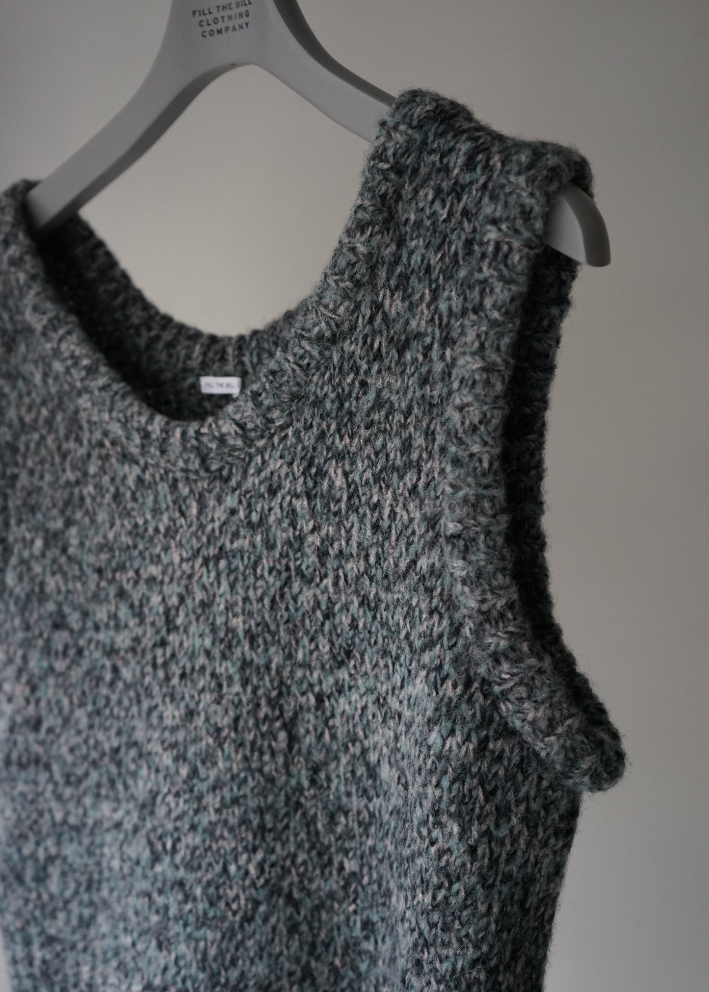 ALPACA KNIT TANK VEST