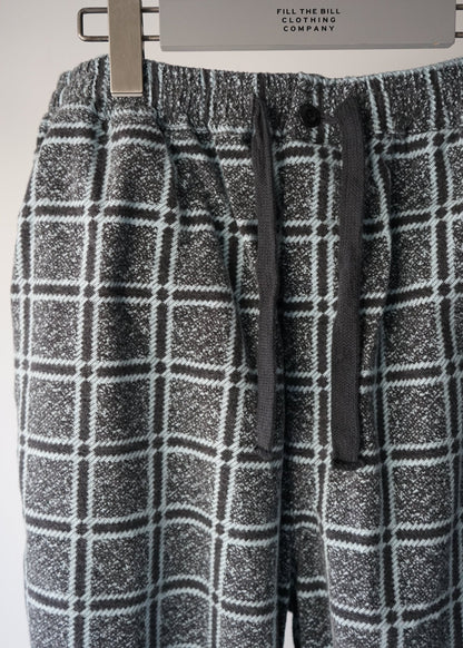 PRINT CHECK FLANNEL EASY PANTS