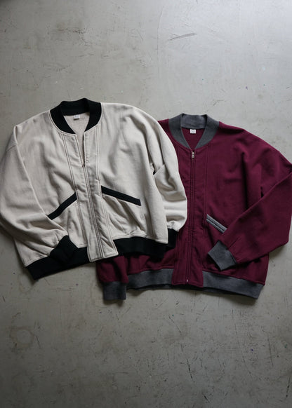 SWEAT ZIP BLOUSON