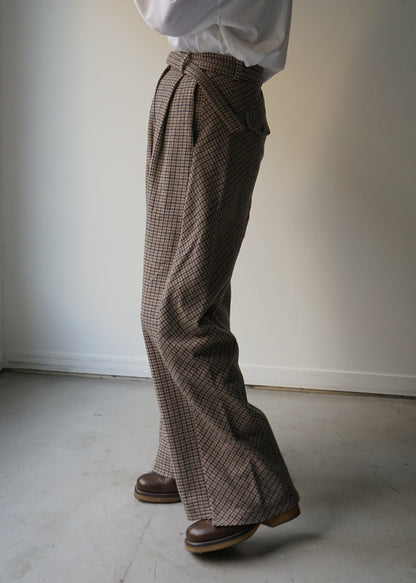 HOUNDSTOOTH 2TACK TROUSERS