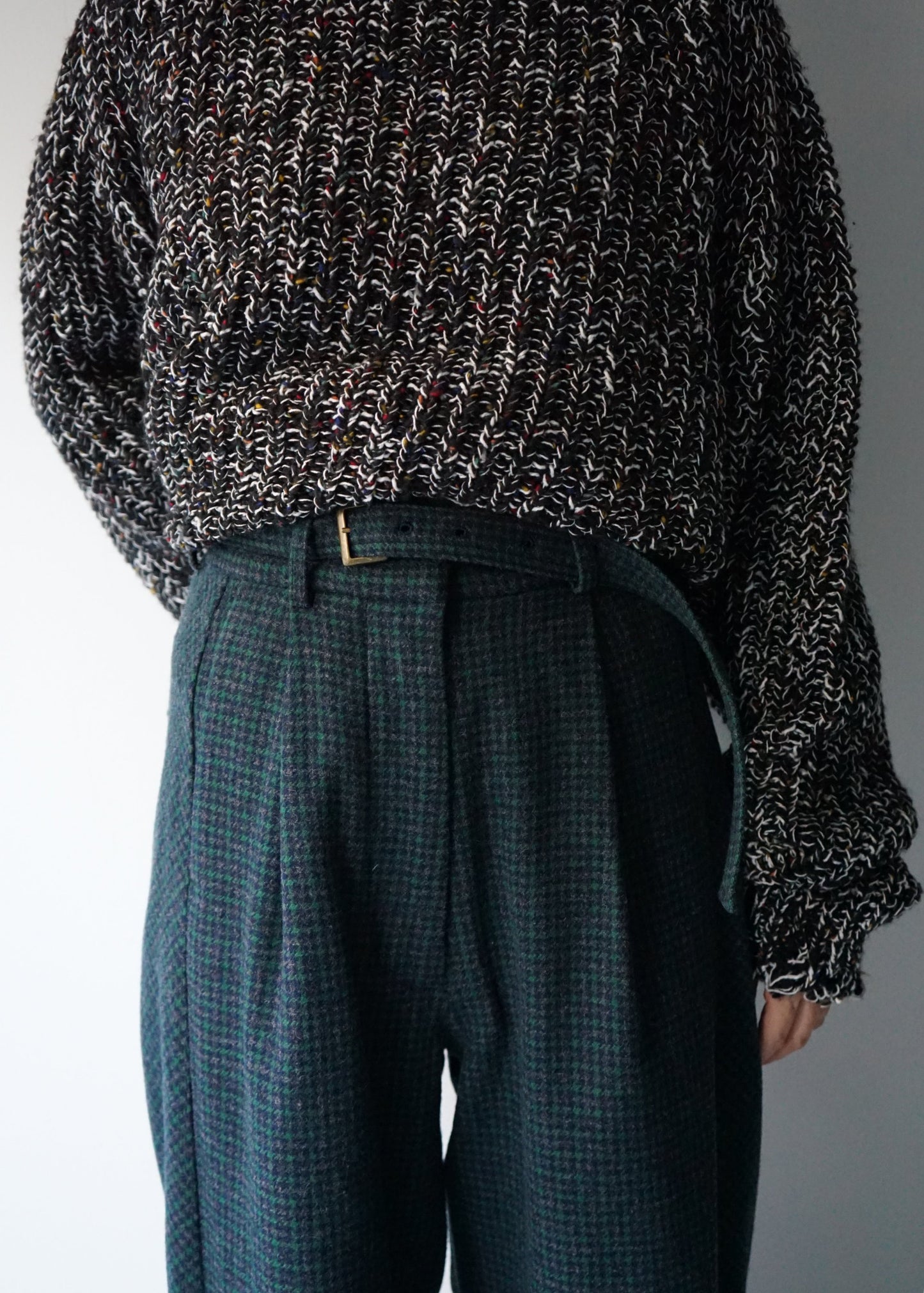 HOUNDSTOOTH 2TACK TROUSERS