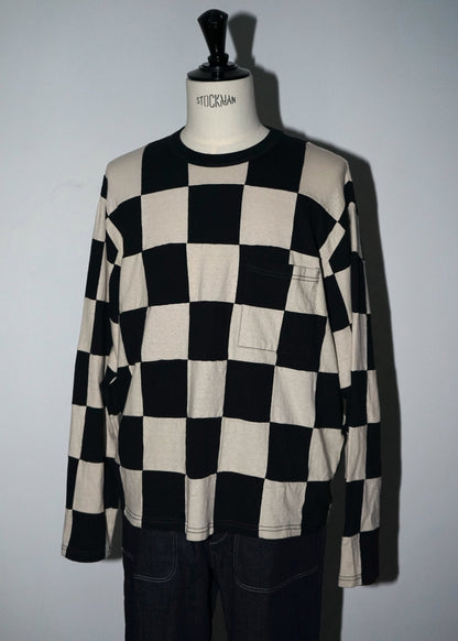 CHECKER FLAG LONG TEE