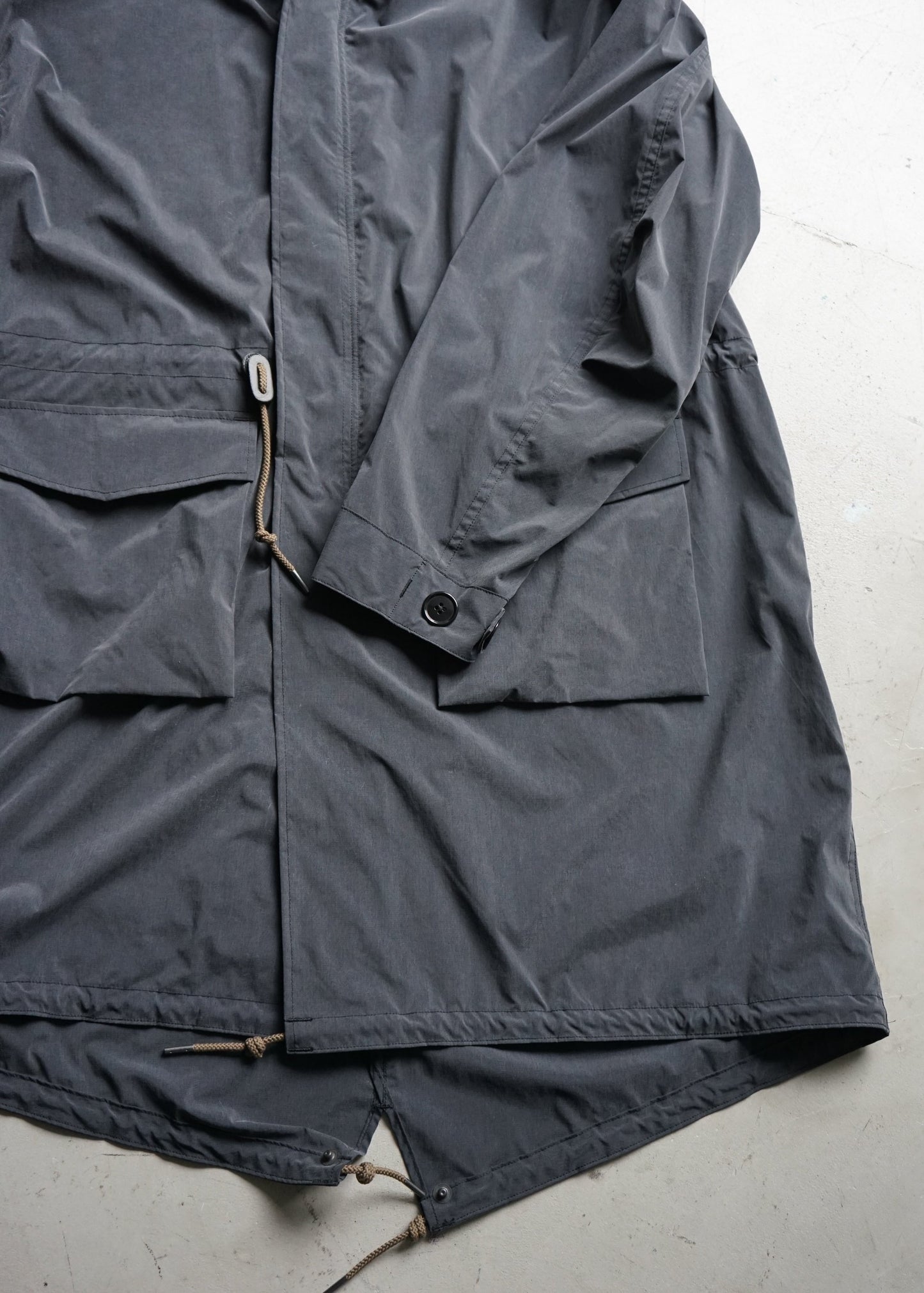 NYLON RIP FISHTAIL PARKA