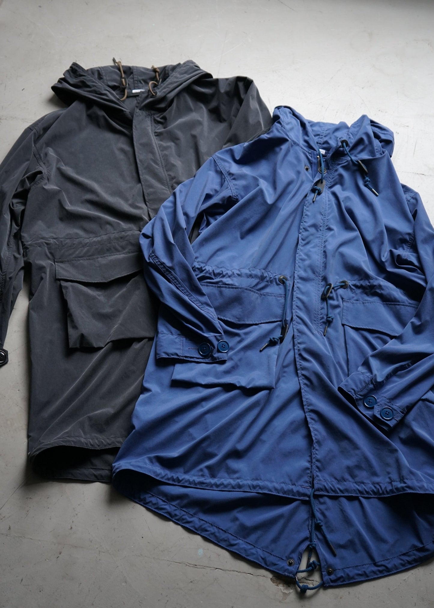 NYLON RIP FISHTAIL PARKA