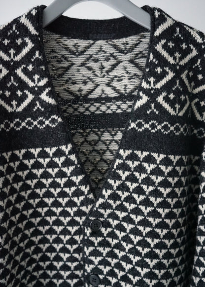 SHETLAND NORDIC CARDIGAN