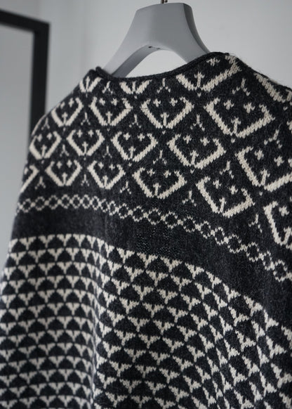 SHETLAND NORDIC CARDIGAN