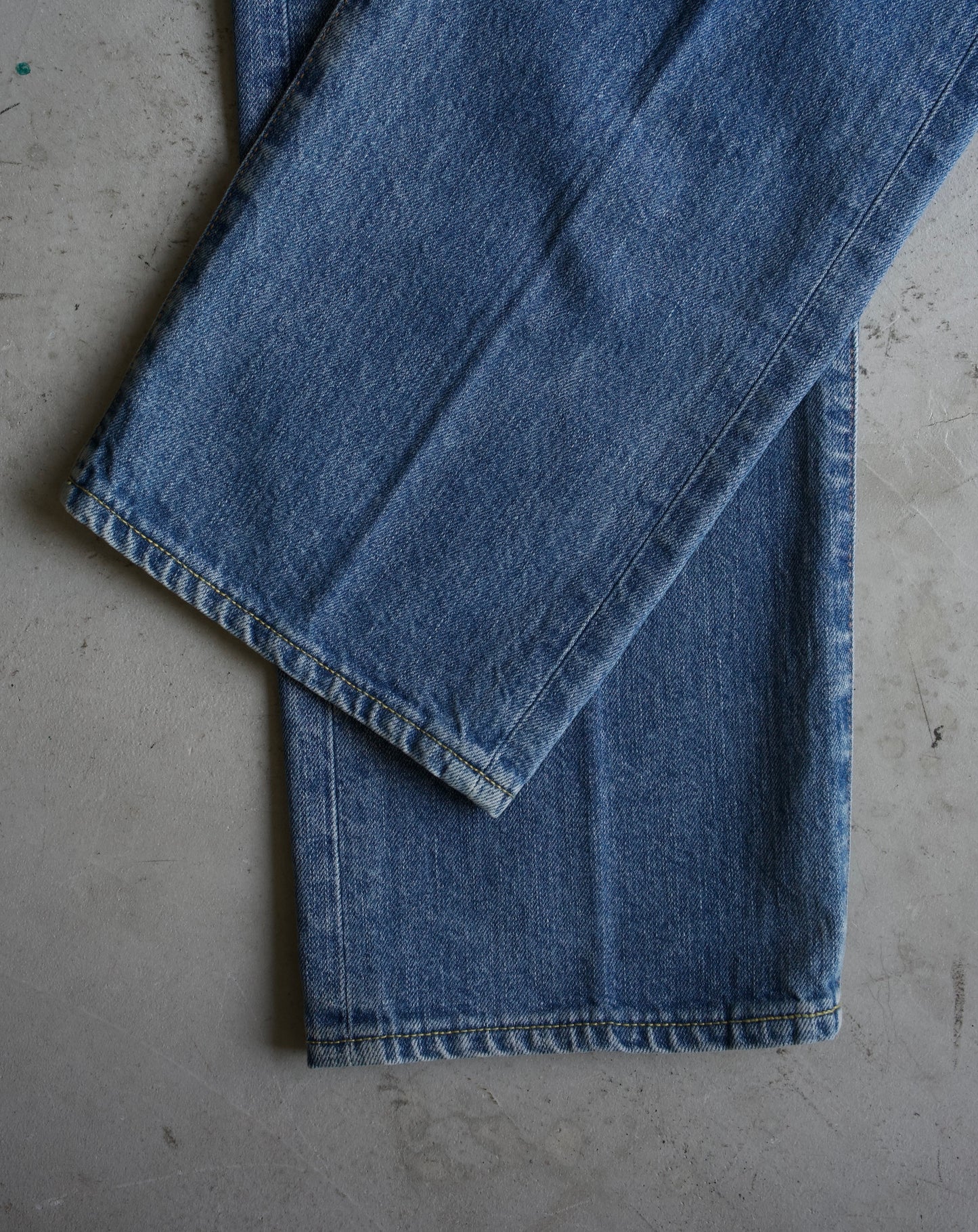 812 HIGH WAIST STRAGHT DENIM SLACKS