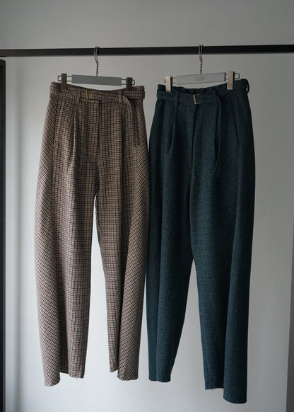 HOUNDSTOOTH 2TACK TROUSERS