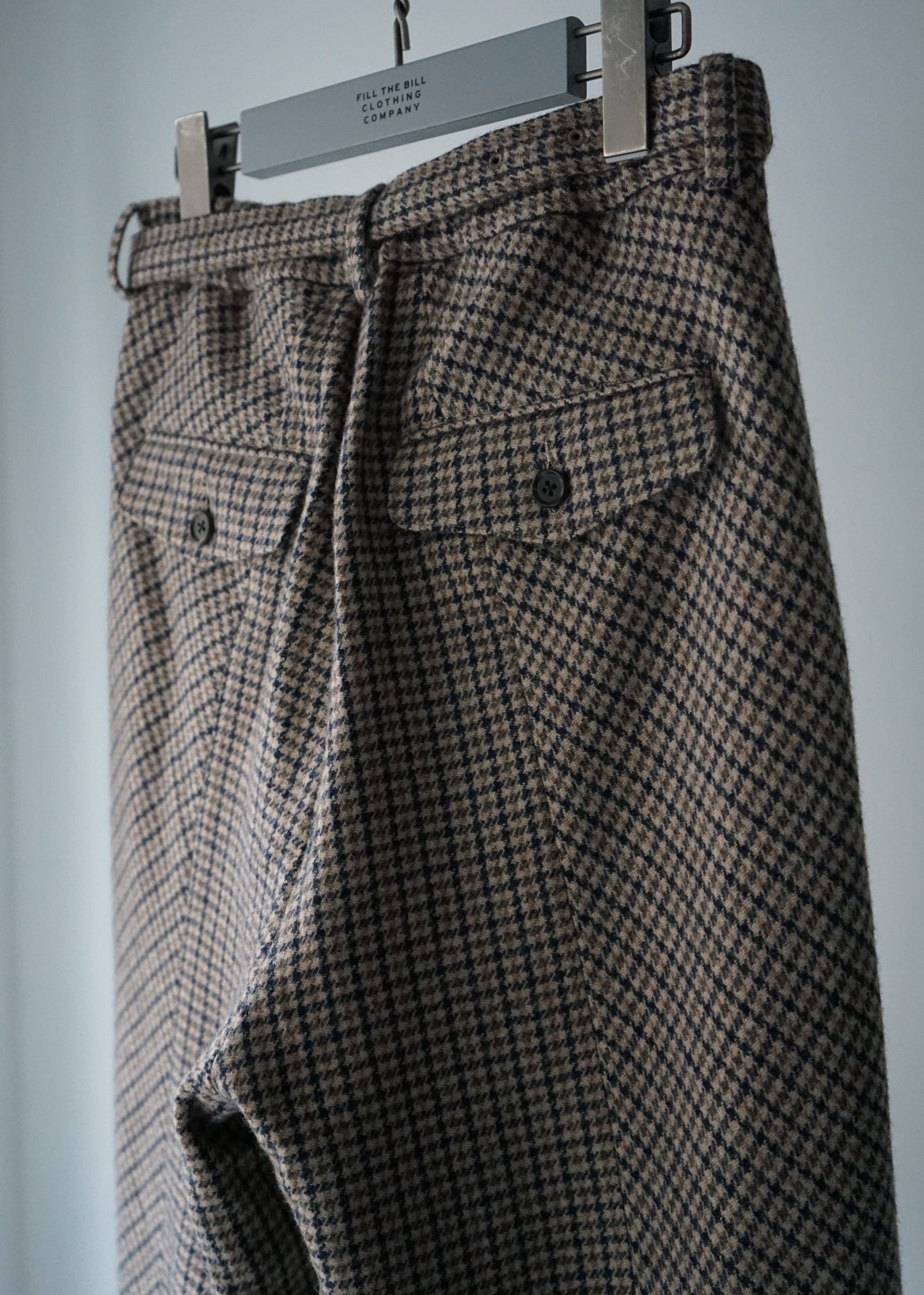 HOUNDSTOOTH 2TACK TROUSERS