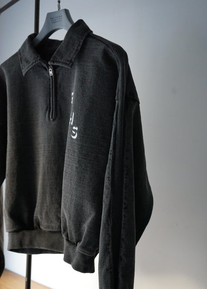HALF ZIP SWEAT SHIRT