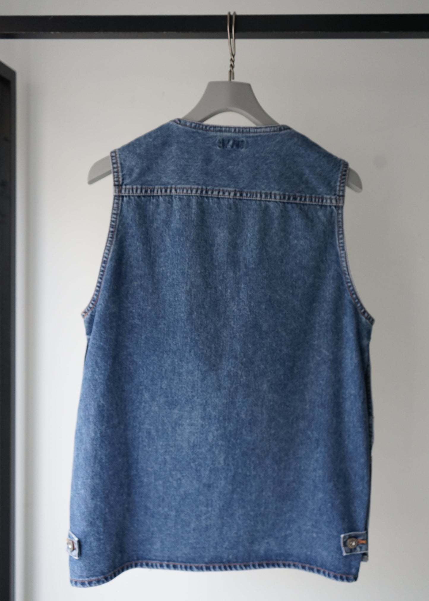 DENIM APRON VEST