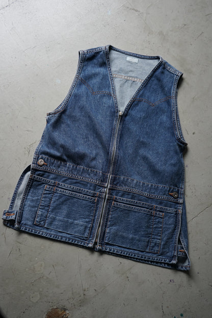 DENIM APRON VEST